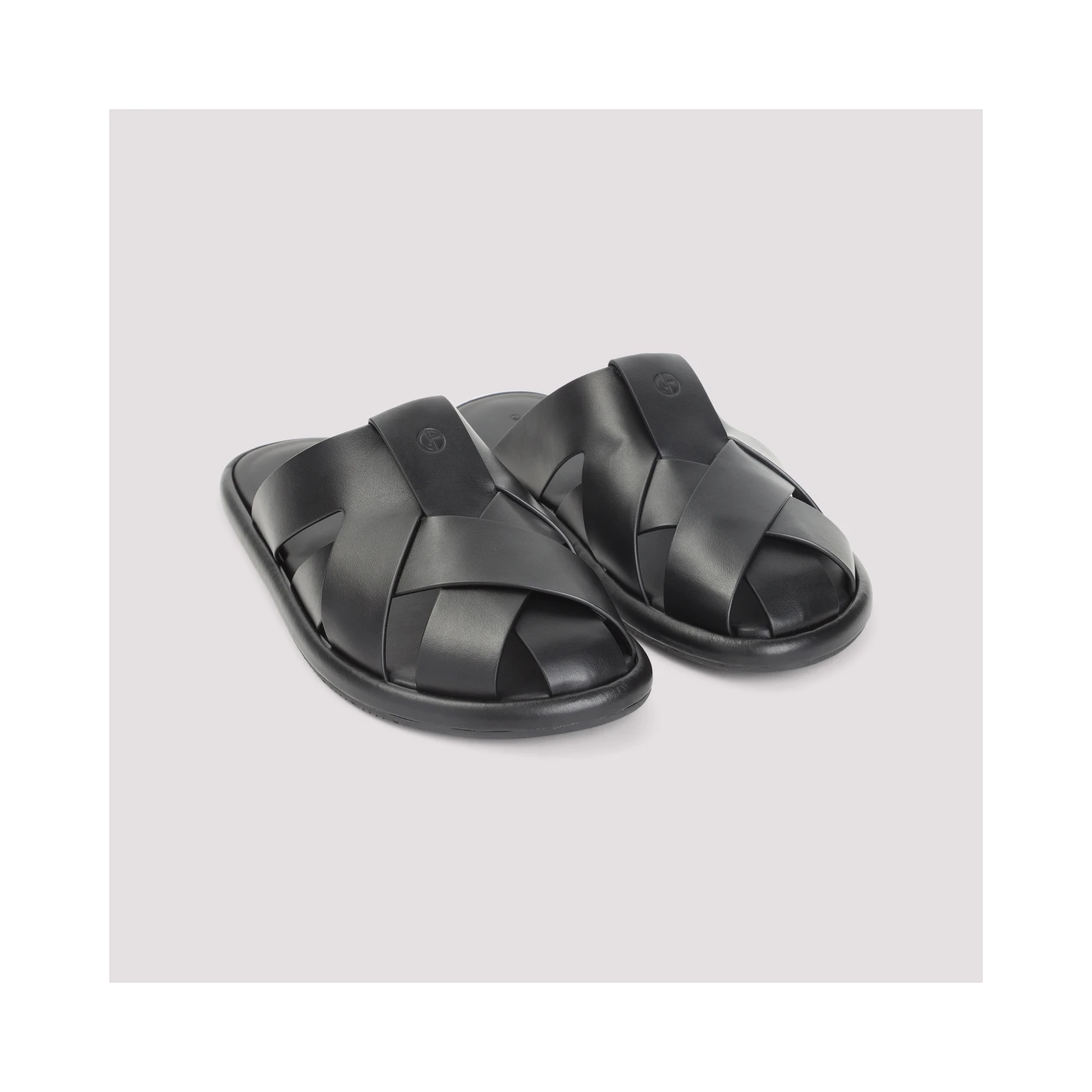 Giorgio Armani Leather Sandals