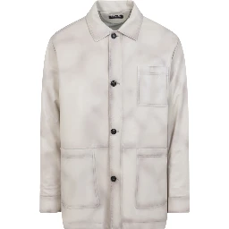 Kiton Lamb Leather Jacket
