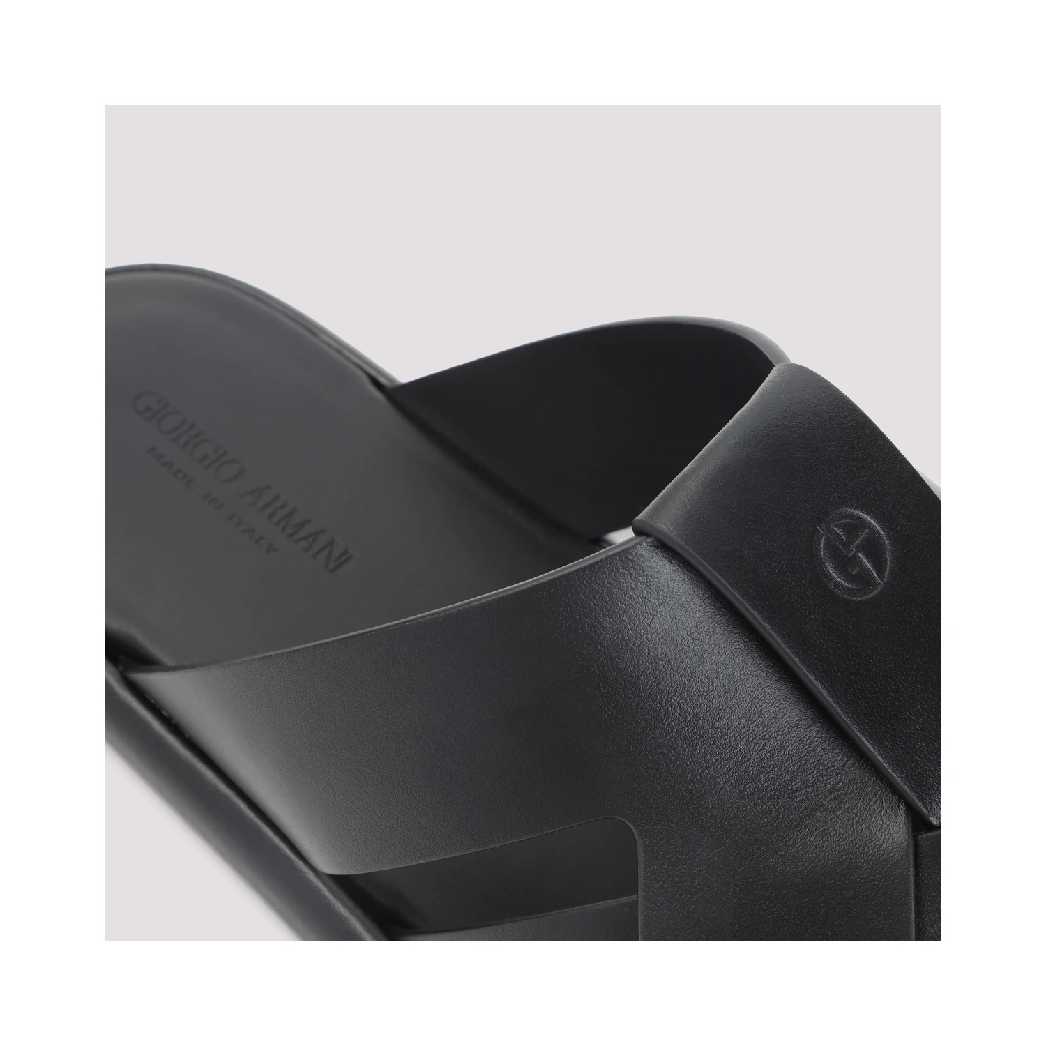 Giorgio Armani Leather Sandals