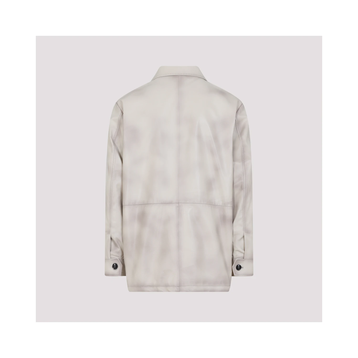 Kiton Lamb Leather Jacket