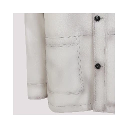 Kiton Lamb Leather Jacket