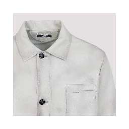 Kiton Lamb Leather Jacket