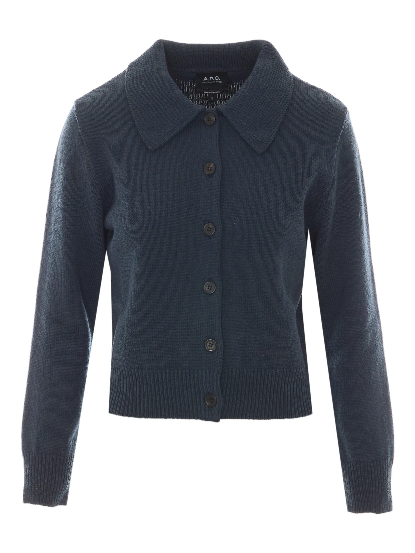 A.P.C. Sweaters Blue
