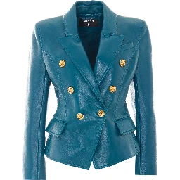 BALMAIN Jackets Blue