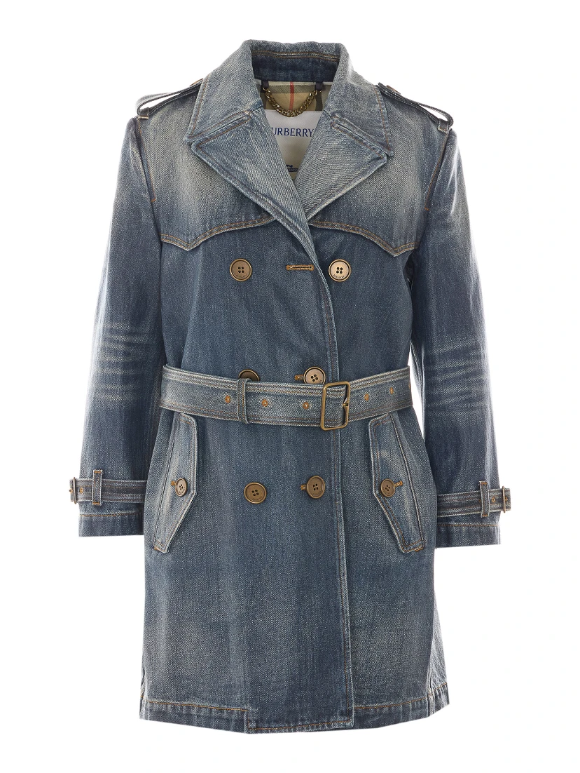 BURBERRY Jackets Blue