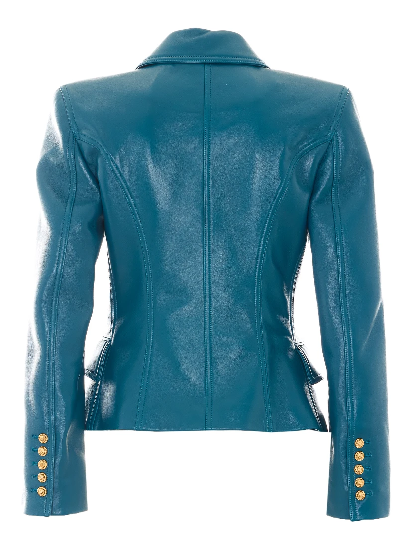 BALMAIN Jackets Blue