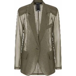 BLAZER IN ORGANZA DI SETA