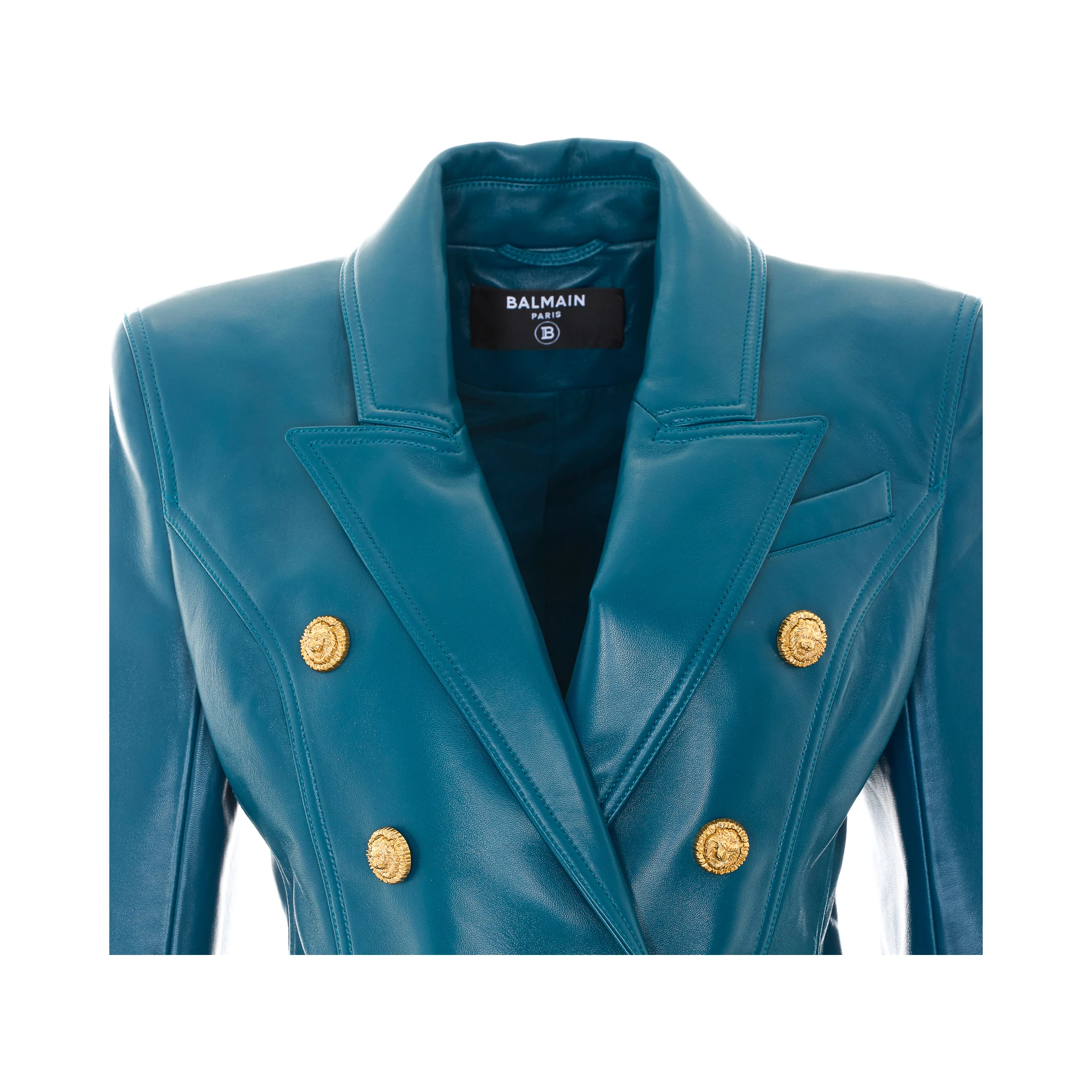 BALMAIN Jackets Blue