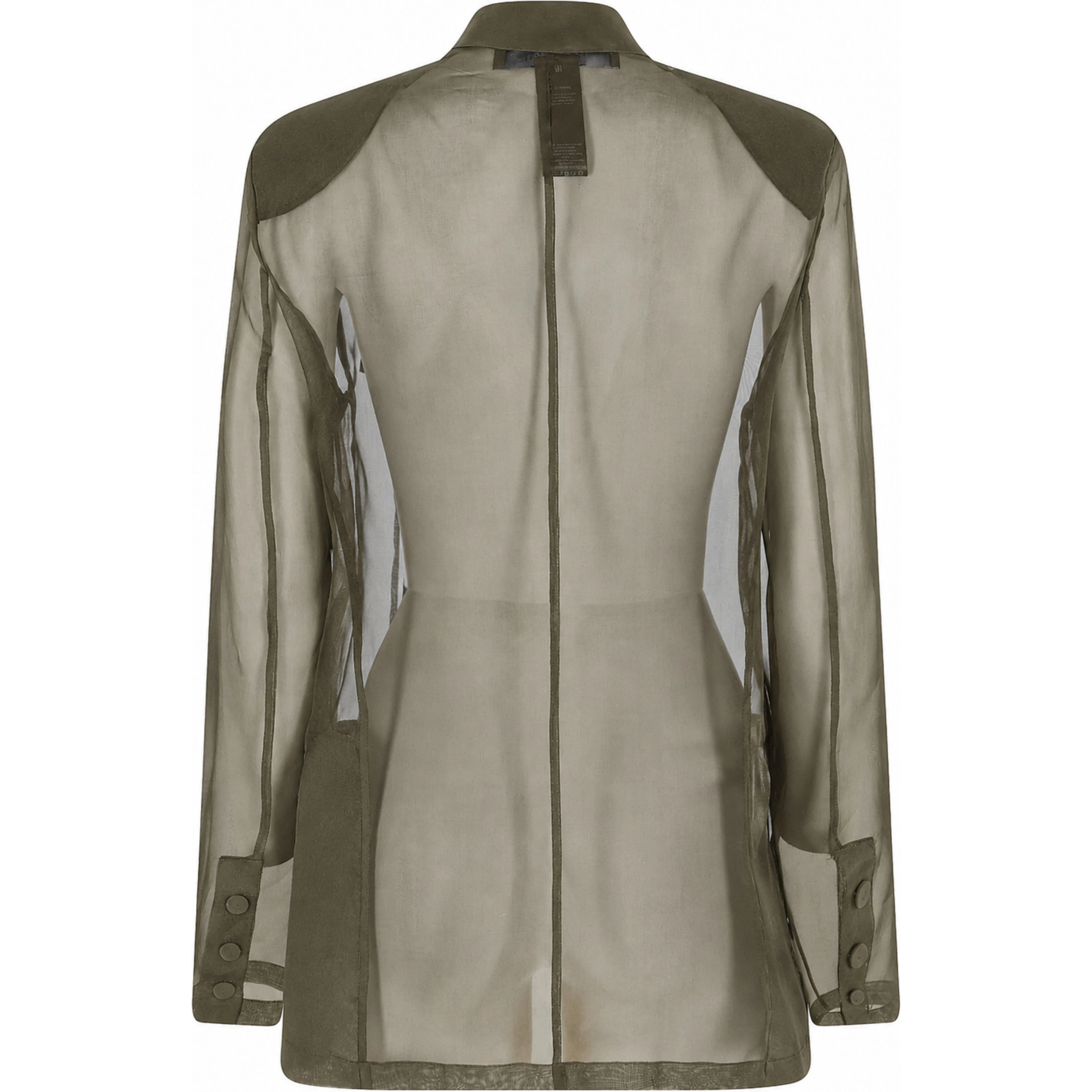 BLAZER IN ORGANZA DI SETA