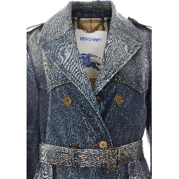 BURBERRY Jackets Blue