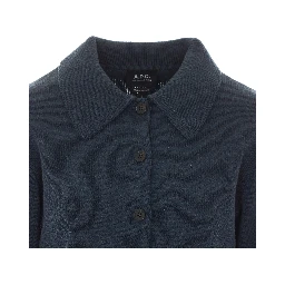 A.P.C. Sweaters Blue