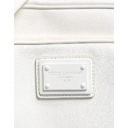 White Logo Plaque Crossbody Shoulder Borse Men Bag