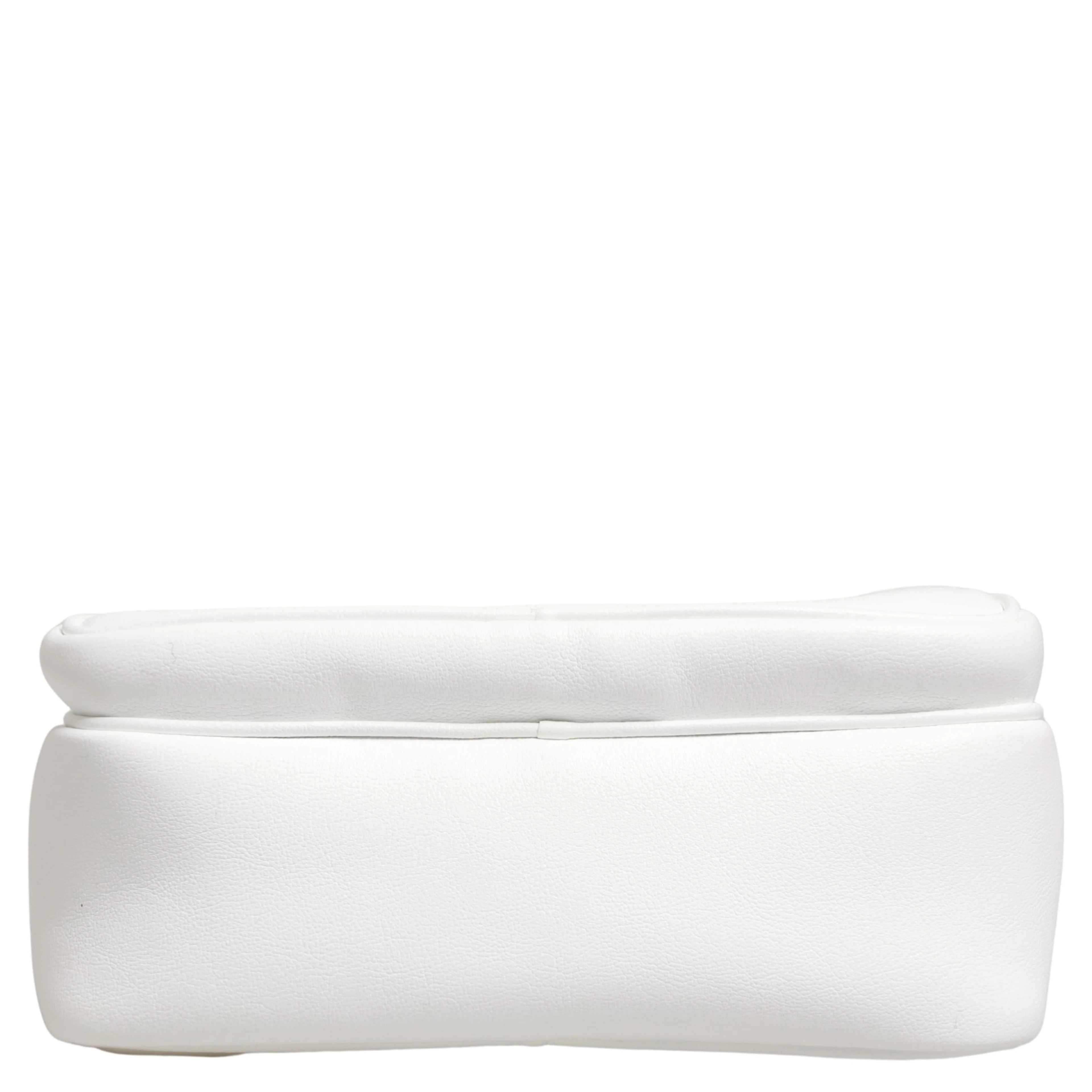 White Logo Plaque Crossbody Shoulder Borse Men Bag