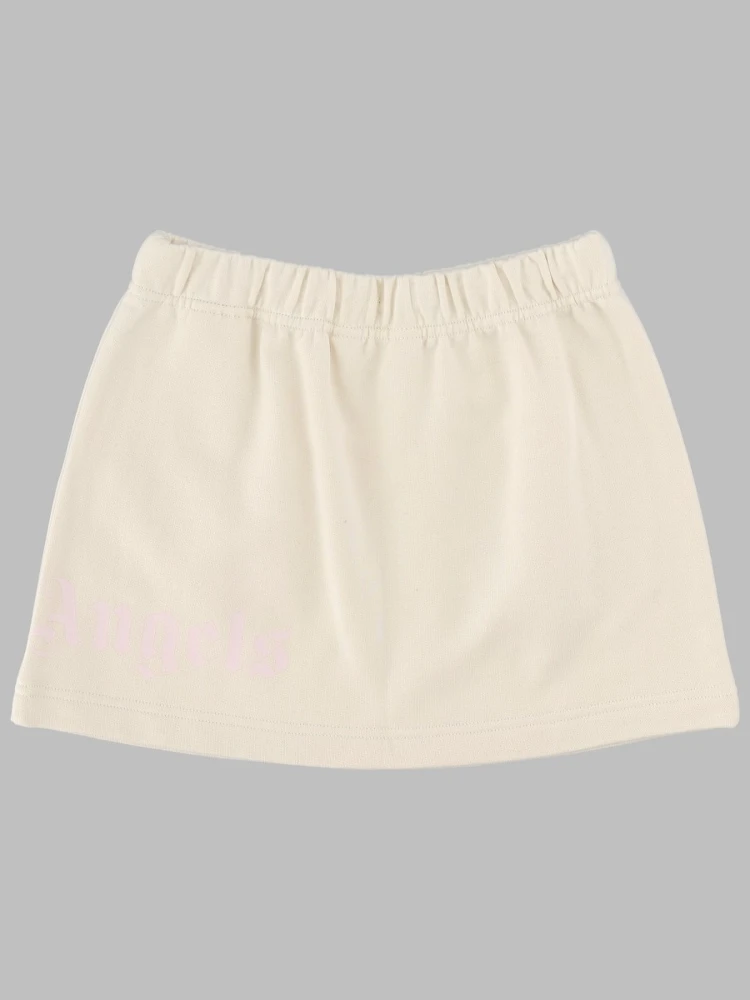 overlogo sweat skirt girl alternative