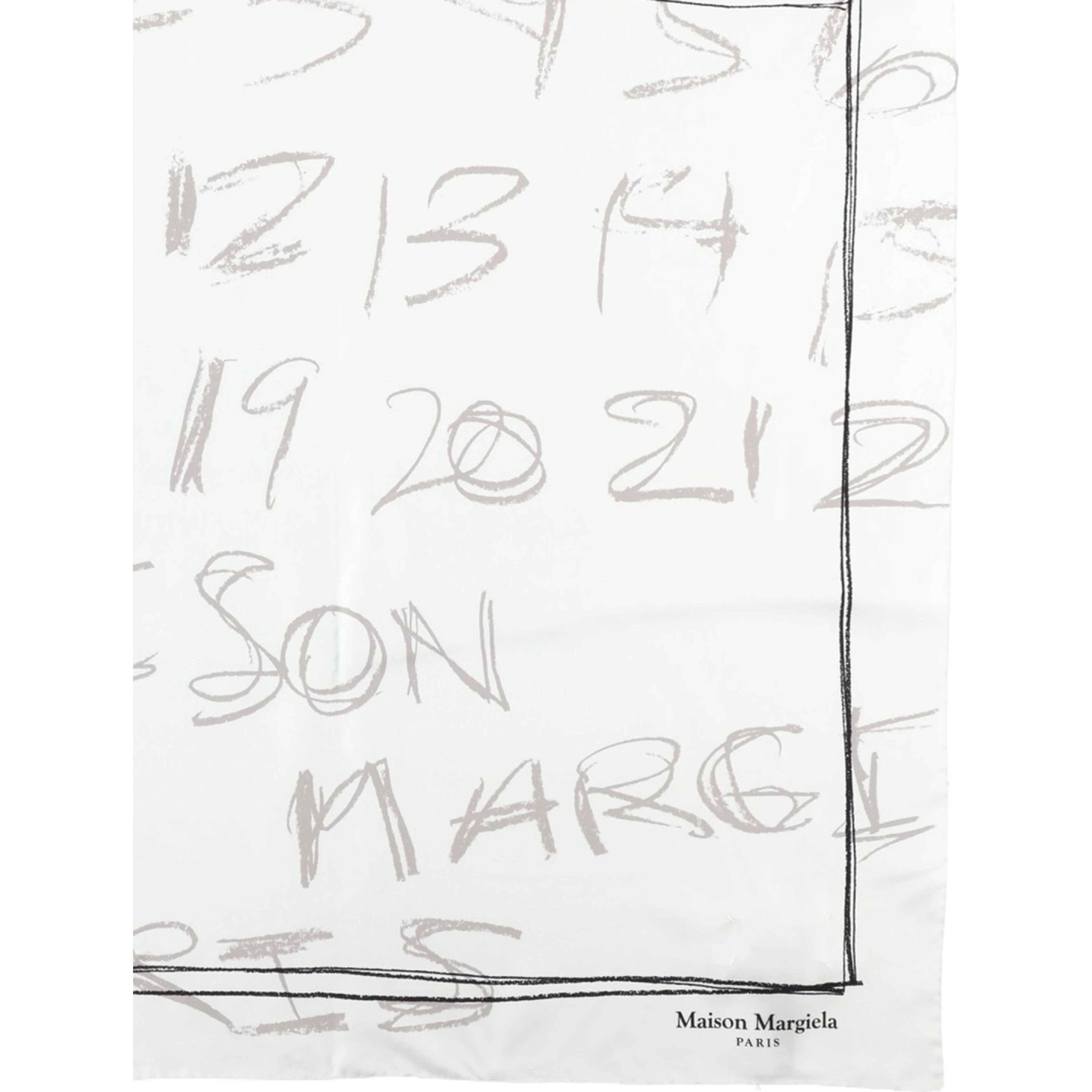 FOULARD IN SETA "NUMERICAL"