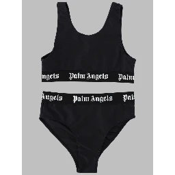 logo band bikini girl
