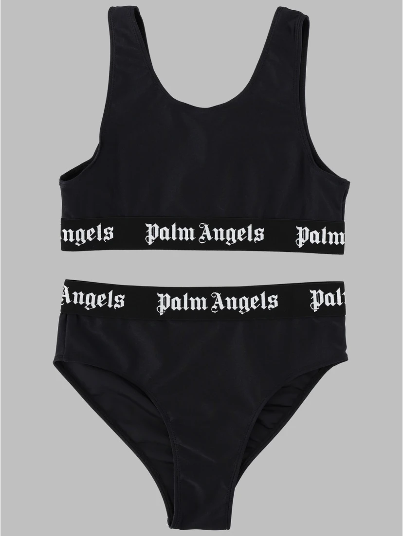 logo band bikini girl