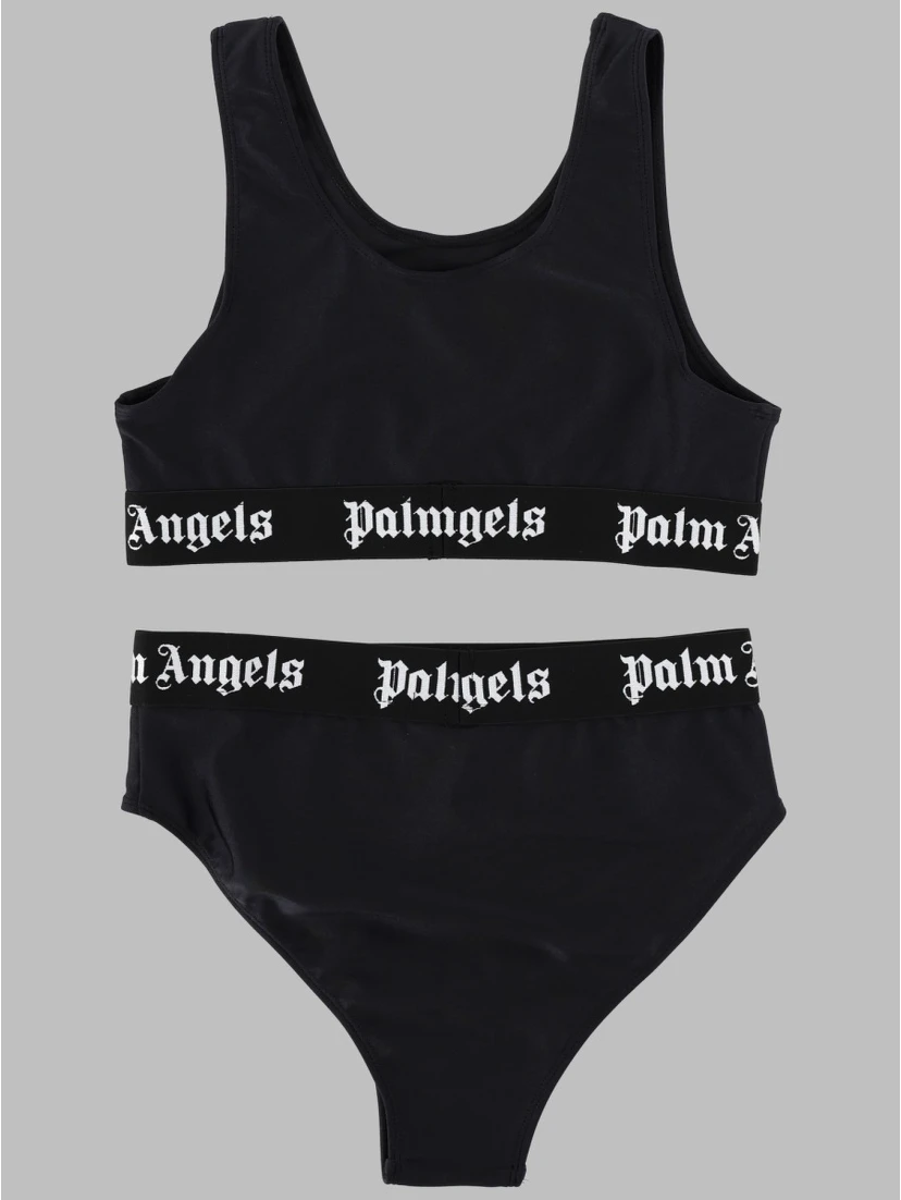 logo band bikini girl