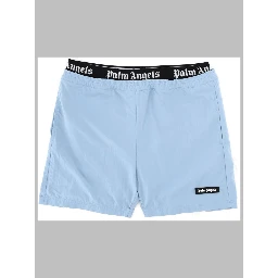 elastic band logo short beachwear boy