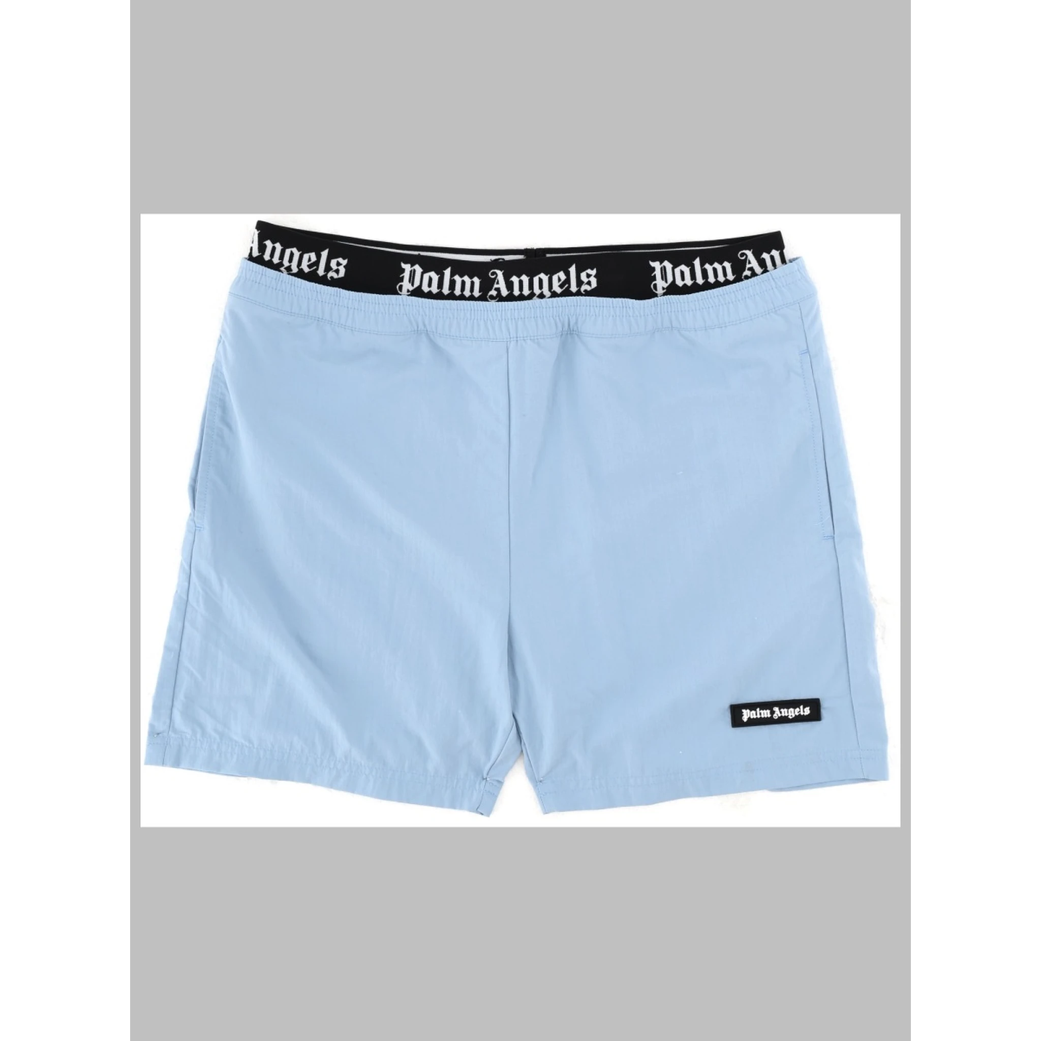 elastic band logo short beachwear boy