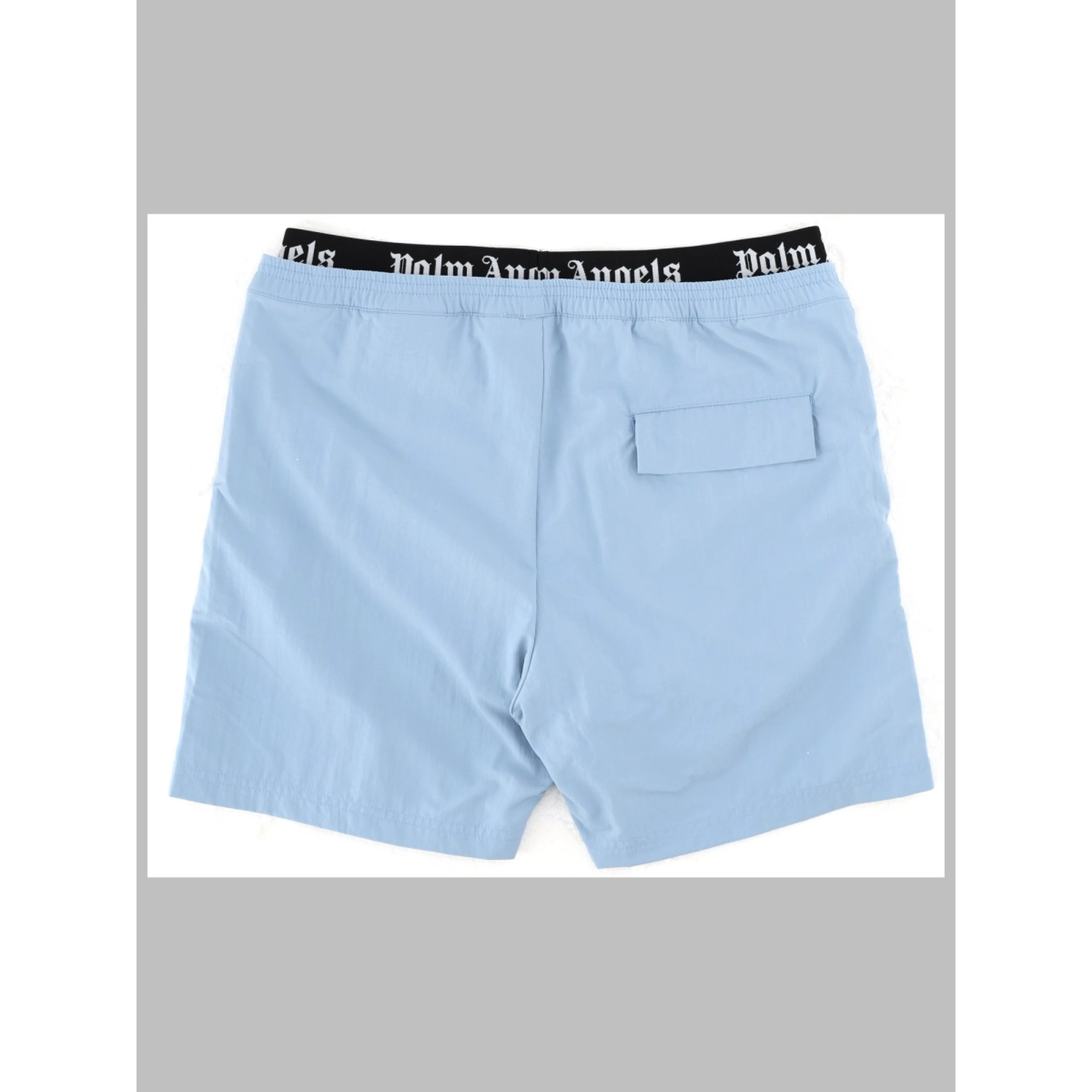 elastic band logo short beachwear boy