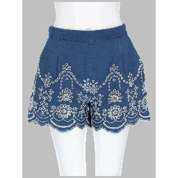 SHORTS "AMANI" IN CHAMBRAY