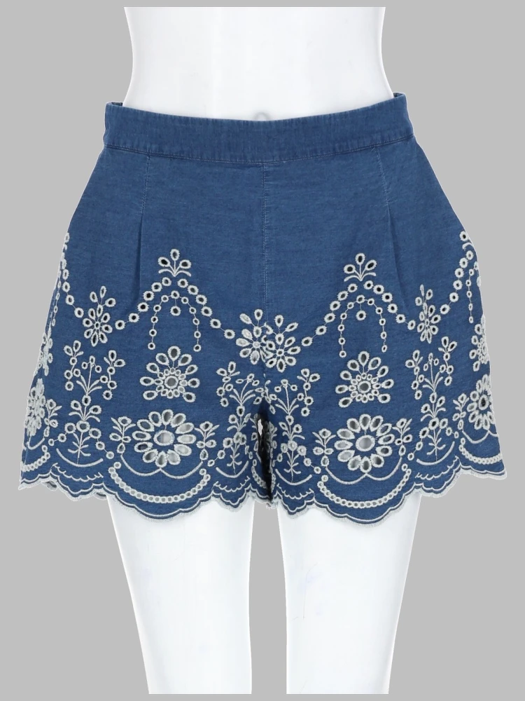 SHORTS "AMANI" IN CHAMBRAY
