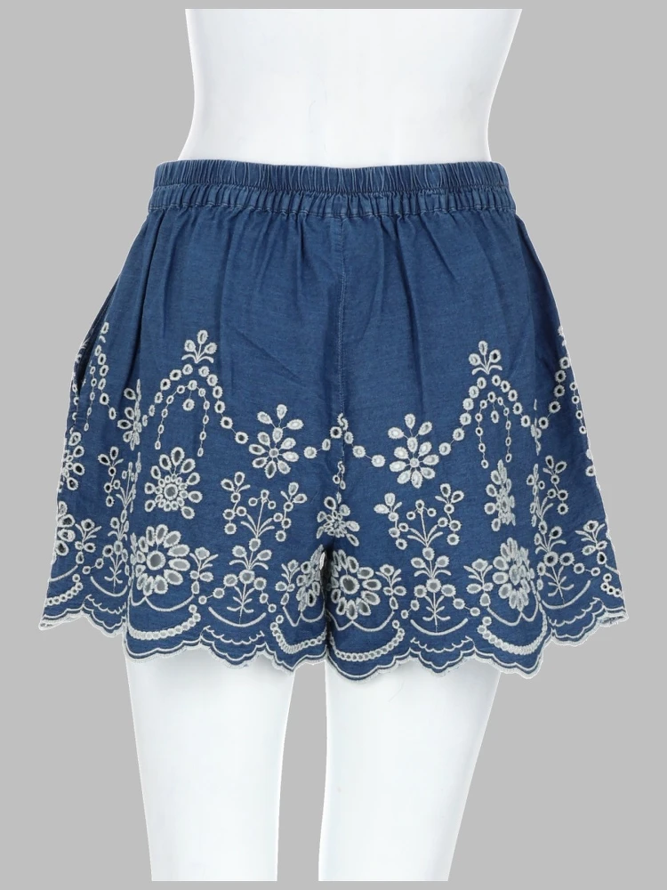 SHORTS "AMANI" IN CHAMBRAY alternative