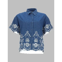 CAMICIA "CLEMENTINE" IN CHAMBRAY