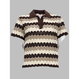 POLO IN COTONE CROCHET