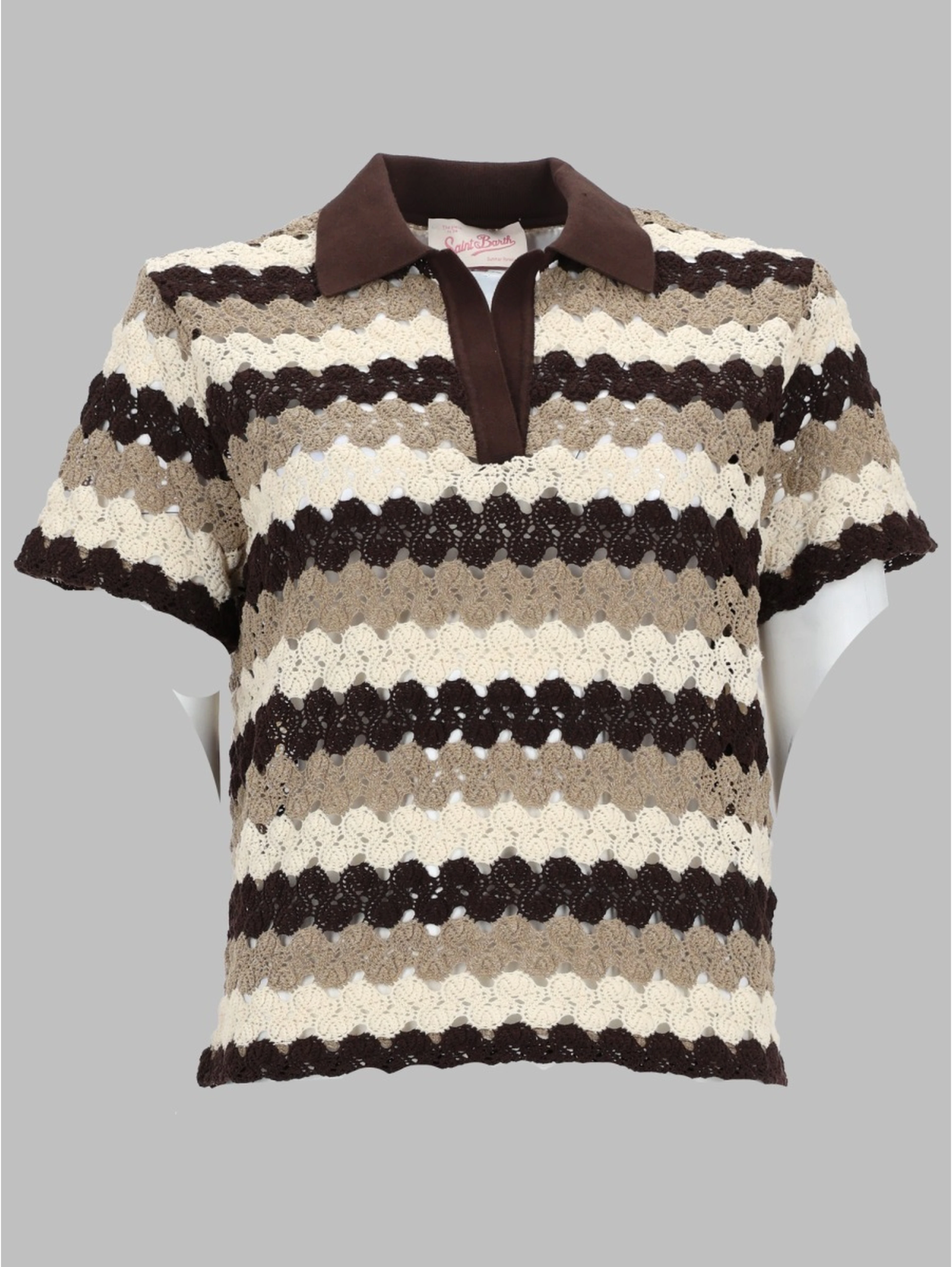 POLO IN COTONE CROCHET