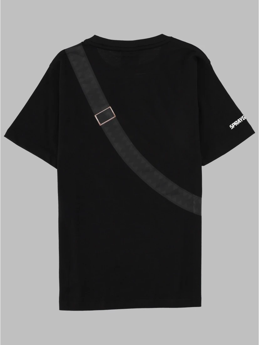 mind trip crossbody reg t-
shirt blk