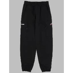 bear in the pocket cotton black
pants