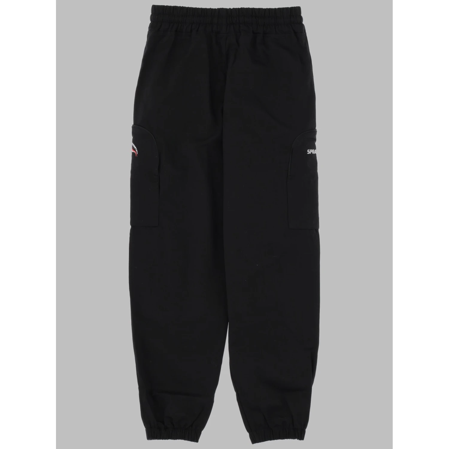 bear in the pocket cotton black
pants