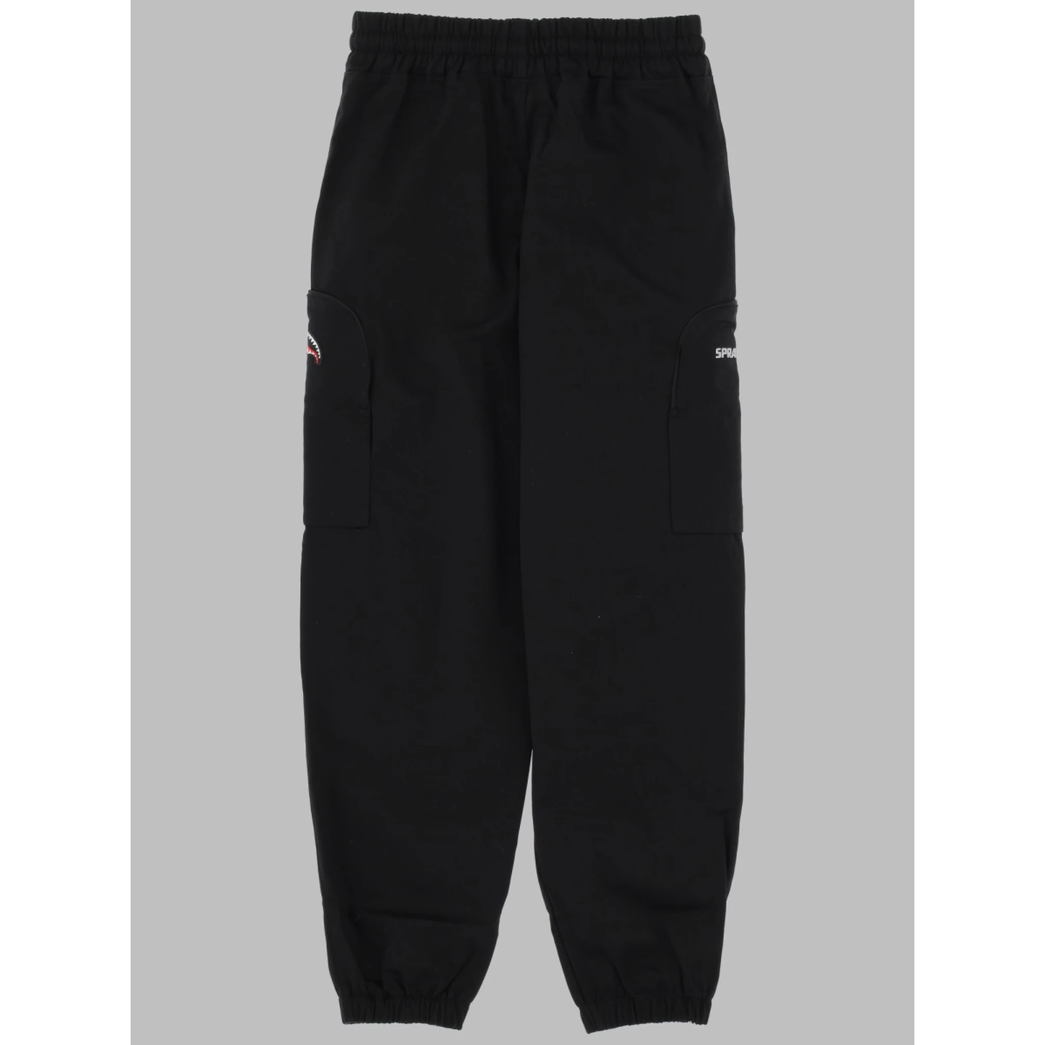 bear in the pocket cotton black
pants