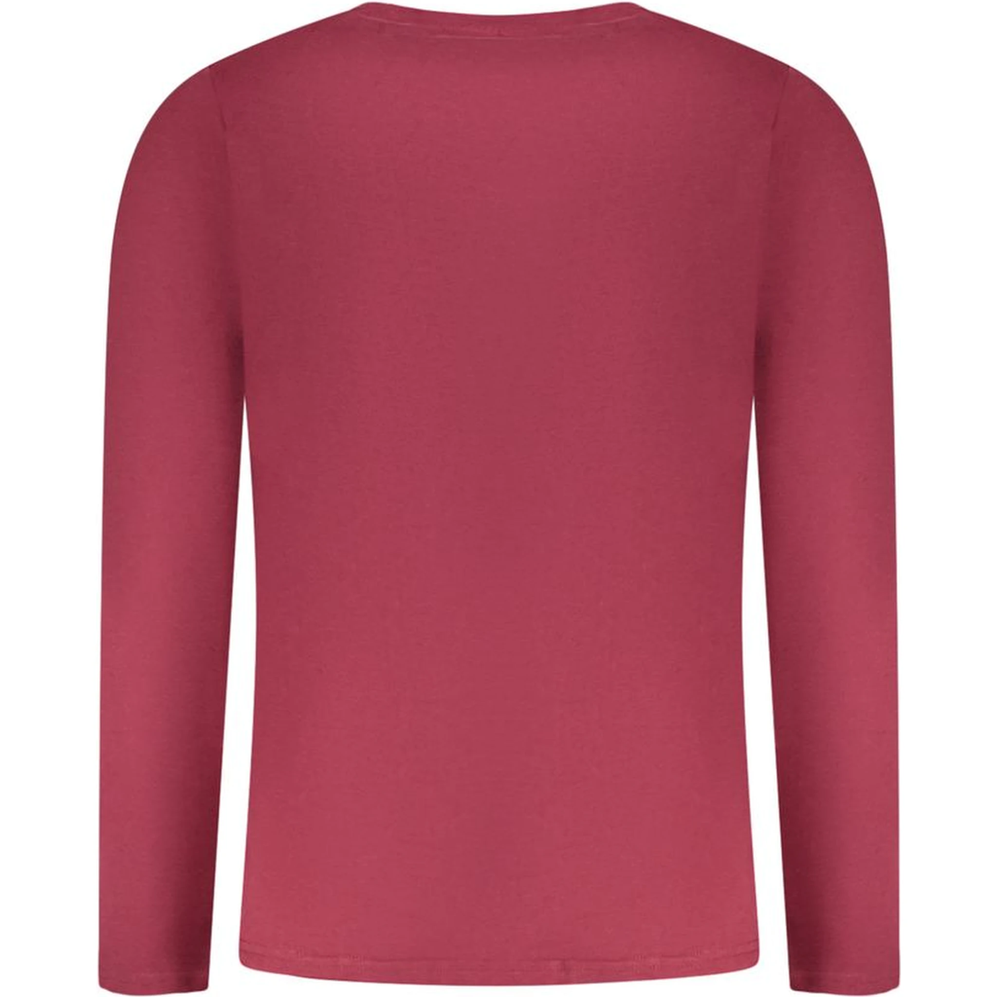 Red Cotton Men T-Shirt