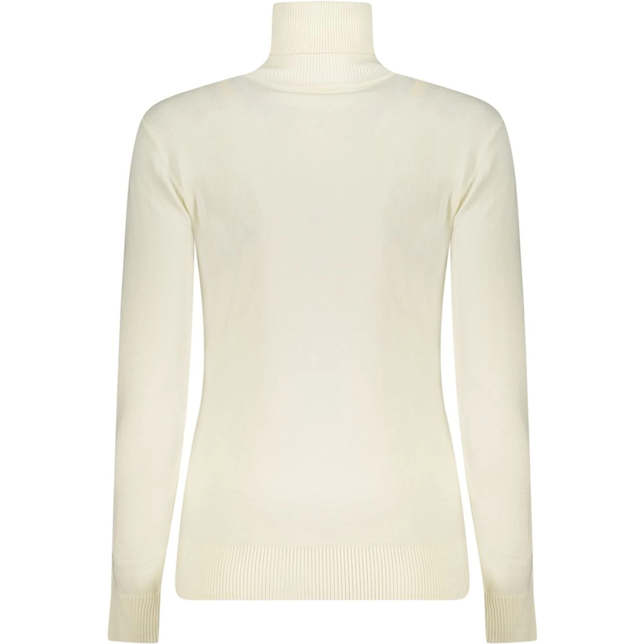 White Viscose Women Sweater