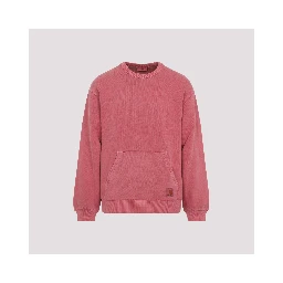 Carhartt Wip Torion Red Cotton Sweatshirt
