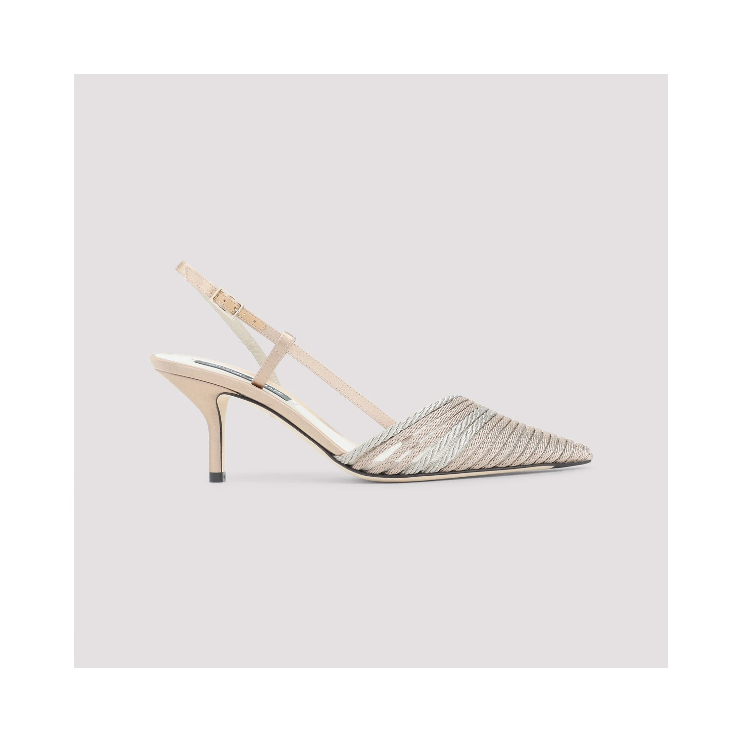 Giorgio Armani Satin Slingback