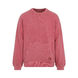 Carhartt Wip Torion Red Cotton Sweatshirt