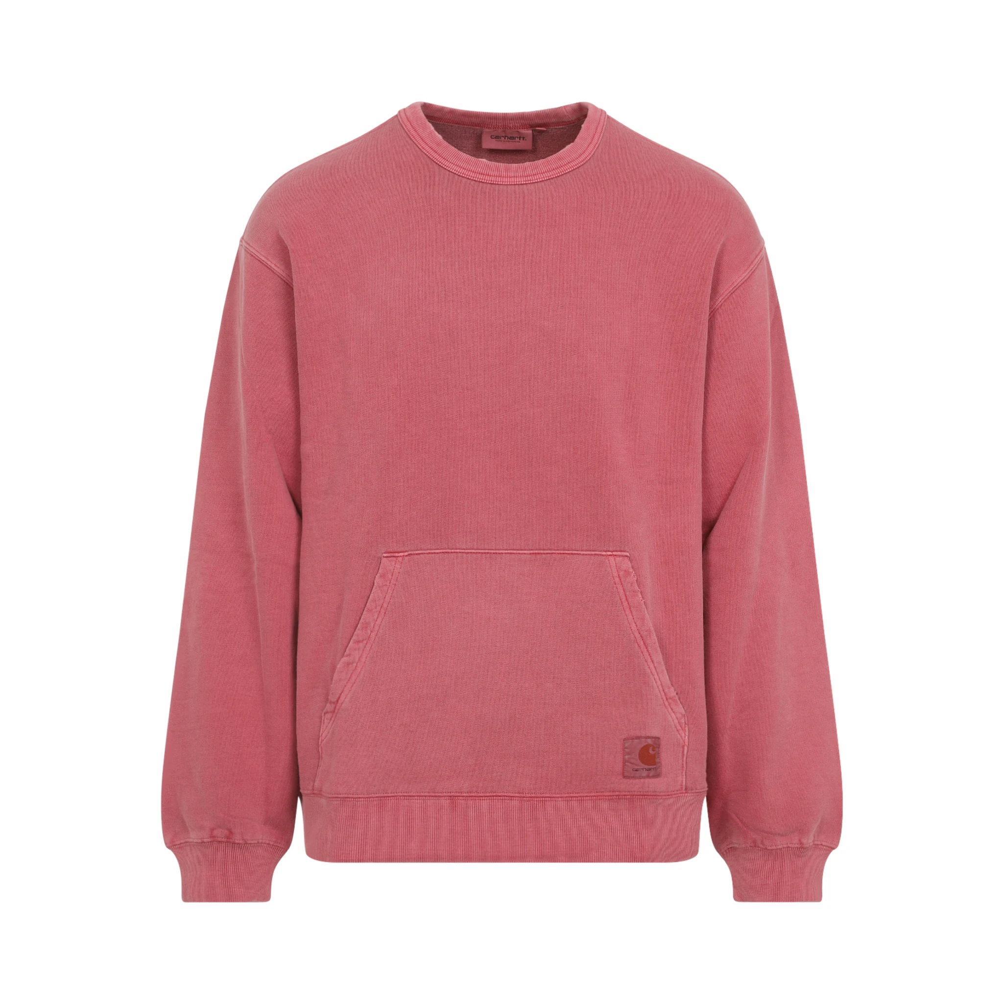 Carhartt Wip Torion Red Cotton Sweatshirt