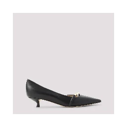 Giorgio Armani Leather Court Decollete