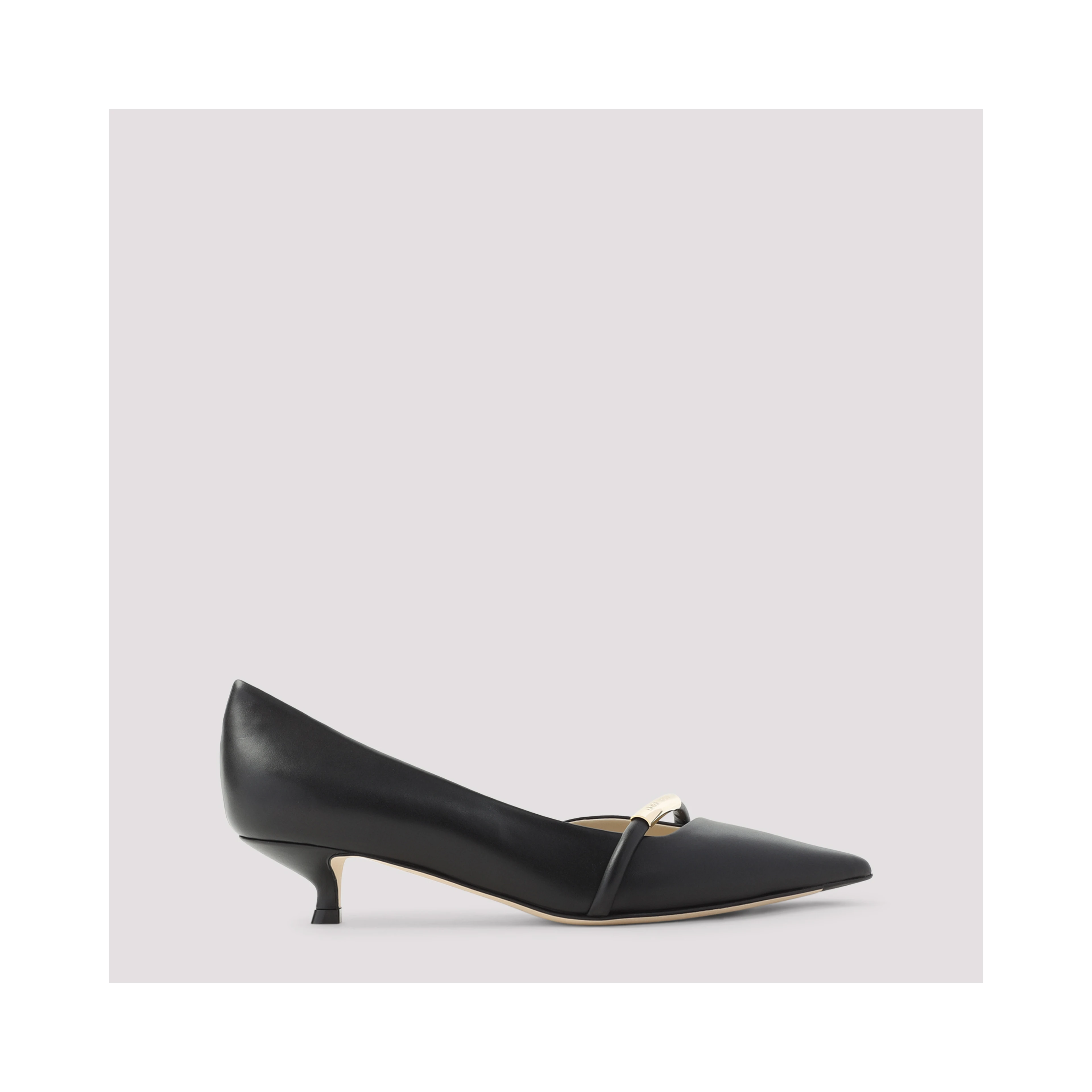 Giorgio Armani Leather Court Decollete