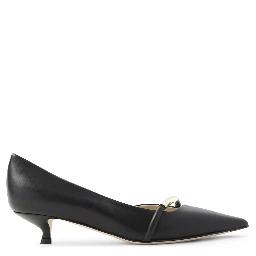 Giorgio Armani Leather Court Decollete