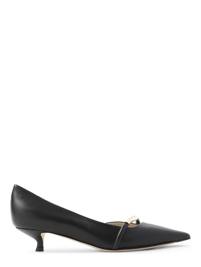 Giorgio Armani Leather Court Decollete