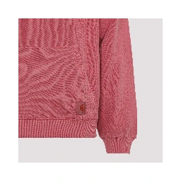 Carhartt Wip Torion Red Cotton Sweatshirt