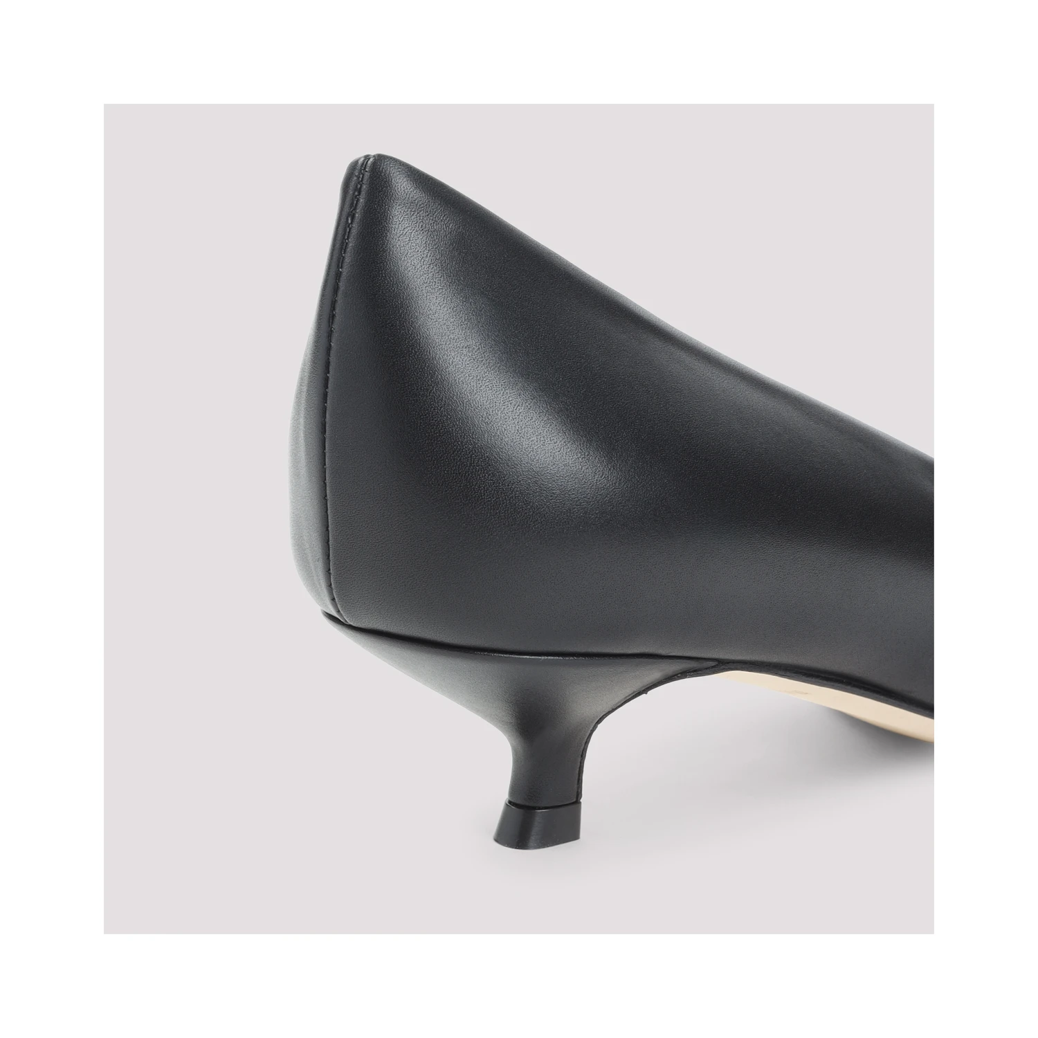 Giorgio Armani Leather Court Decollete