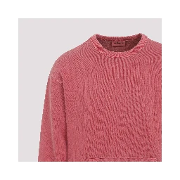 Carhartt Wip Torion Red Cotton Sweatshirt