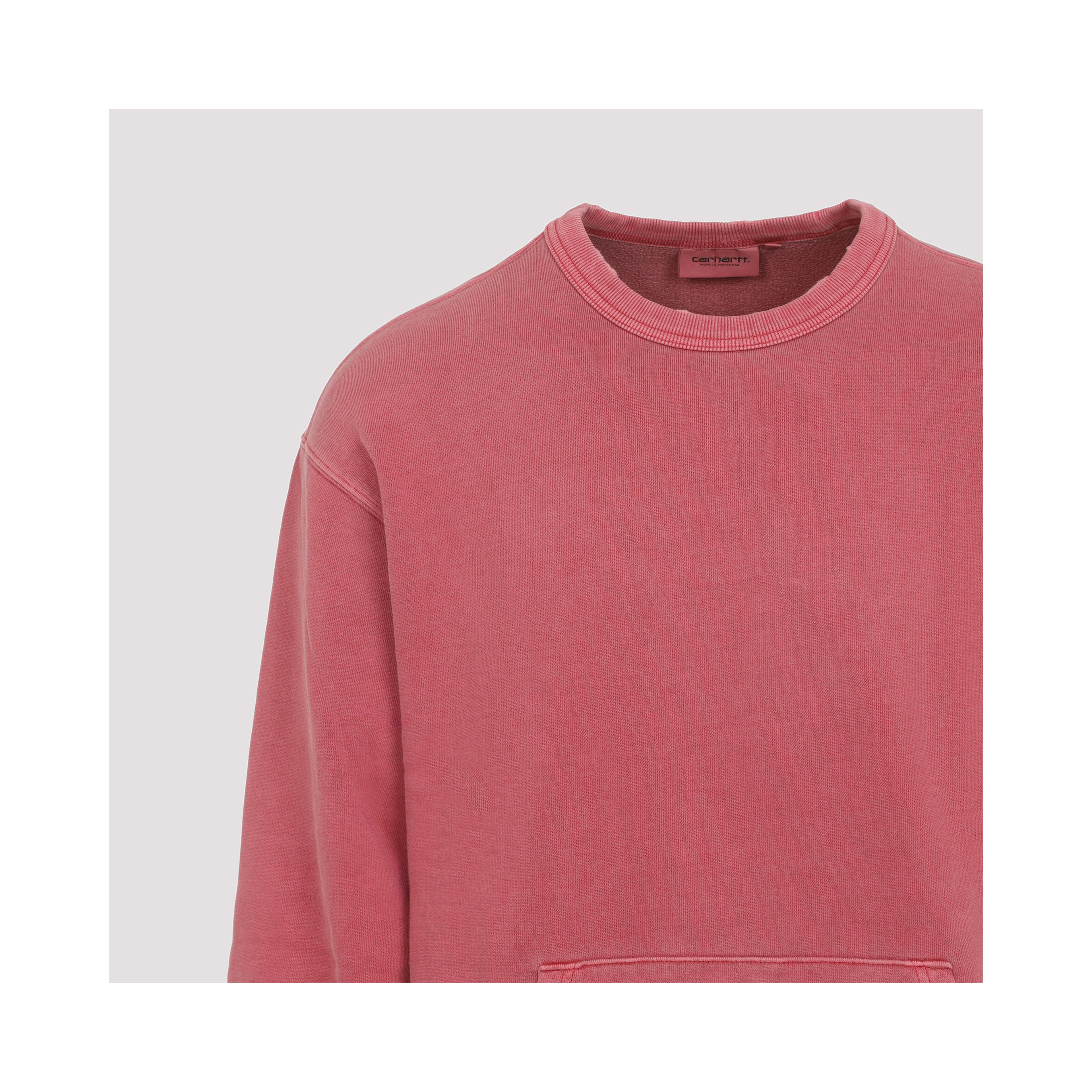 Carhartt Wip Torion Red Cotton Sweatshirt