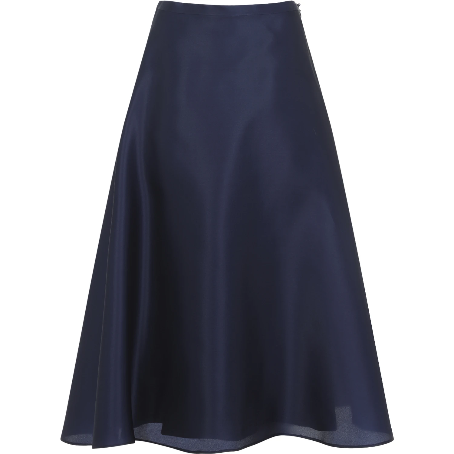 Alberta Ferretti Silk Midi Skirt